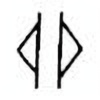 Oracle Bone Script: 卯 - 0