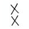 Oracle Bone Script: 爻 - 0
