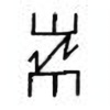 Oracle Bone Script: 黹 - 1