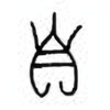 Oracle Bone Script: 自 - 0